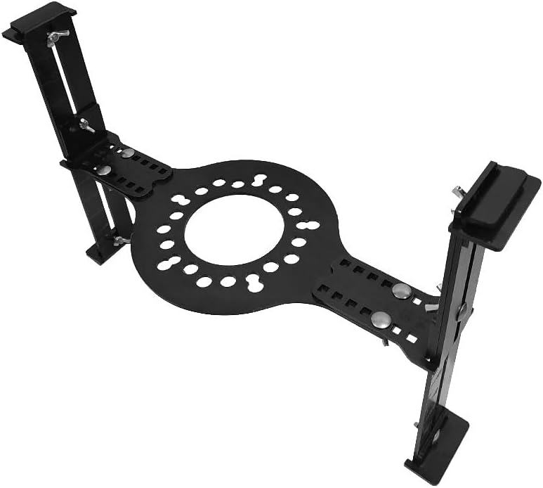Lskioer Wheel Offset Tool, 5 Lug Pattern Tire/Rim Fit Size Measuring Mockup Tool Supports 14"-20" Wheel Diameter and 7"-17" Wheel Width, Auto Car Wheel Fitment Simulator - Image 4